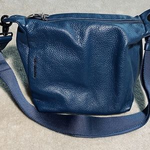 Mandarina Leather Cross Body Bag